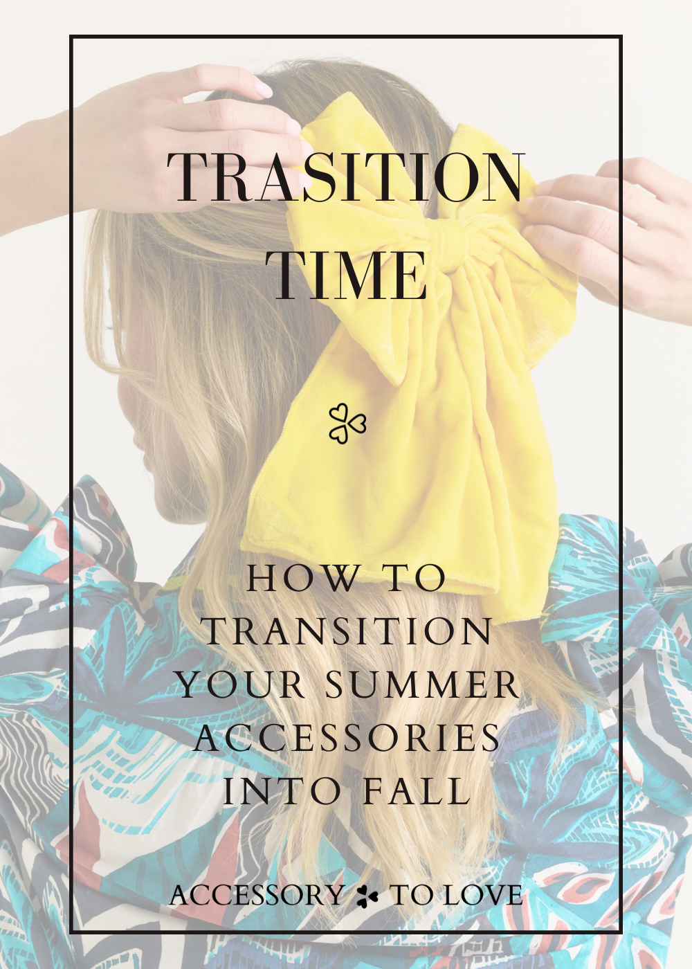 How to Transition Your Summer Accessories into Fall