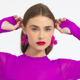 Dig Deep Statement Earrings – Lightweight Flower Power