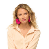 Coral Reef Fringe Earrings