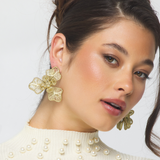 Dig Deep Statement Earrings – Lightweight Flower Power