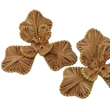 Dig Deep Statement Earrings – Lightweight Flower Power