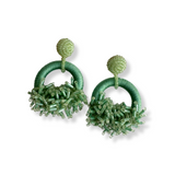 Hope Floats Seed Bead Earrings