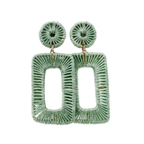 In Control Silk Thread Earrings
