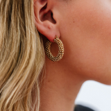 Inhale Courage Earrings
