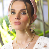 Limitless Beaded Leaf Statement Earrings