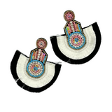 Risk Taker Fringe Statement Earring