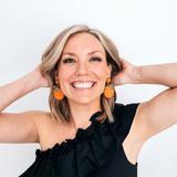 Squeeze The Day Orange Earrings