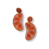 Vitamin C Orange Slice Earrings