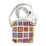 Confident Courage Beaded Square Bag