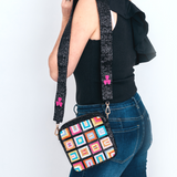 Confident Courage Beaded Square Bag