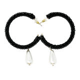 Drops of Beauty Beaded Hoop Earrings