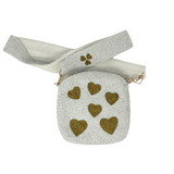 Heart On Sleeve Square Box Bag