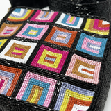 Confident Courage Beaded Square Bag