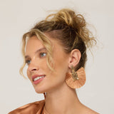 Coral Reef Fringe Earrings