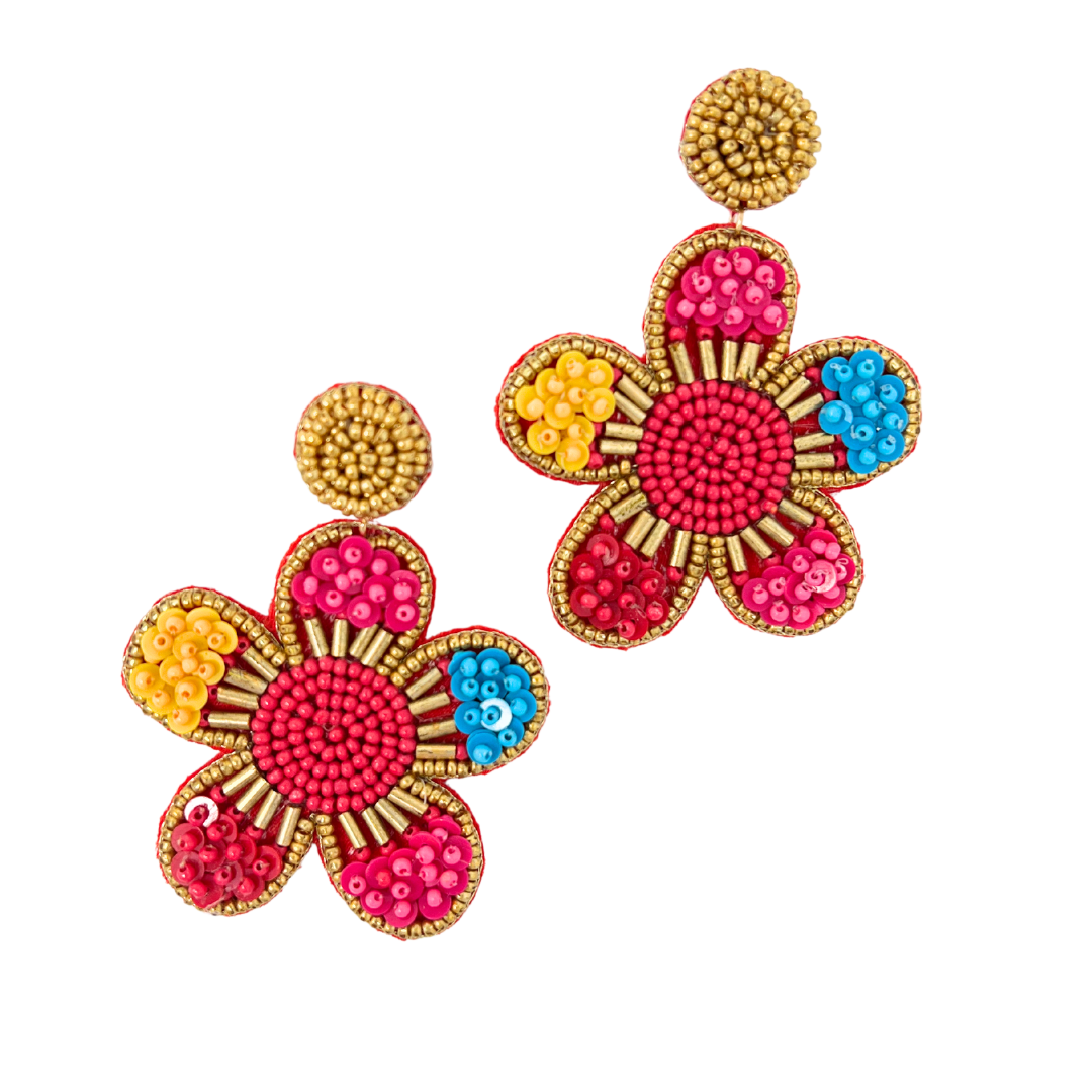 Alright With Me Flower Earrings
