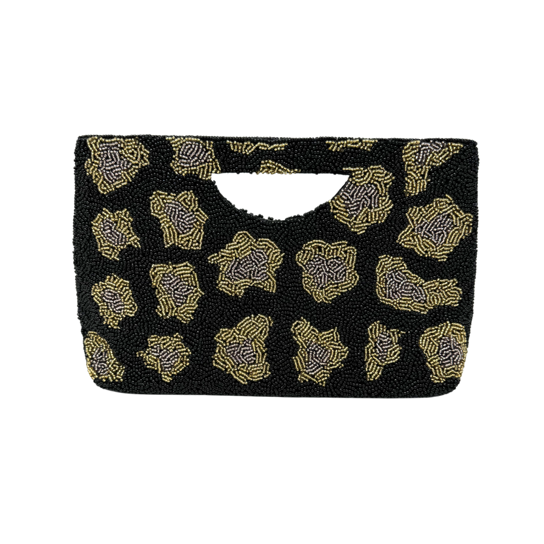 Be Loud Leopard Clutch