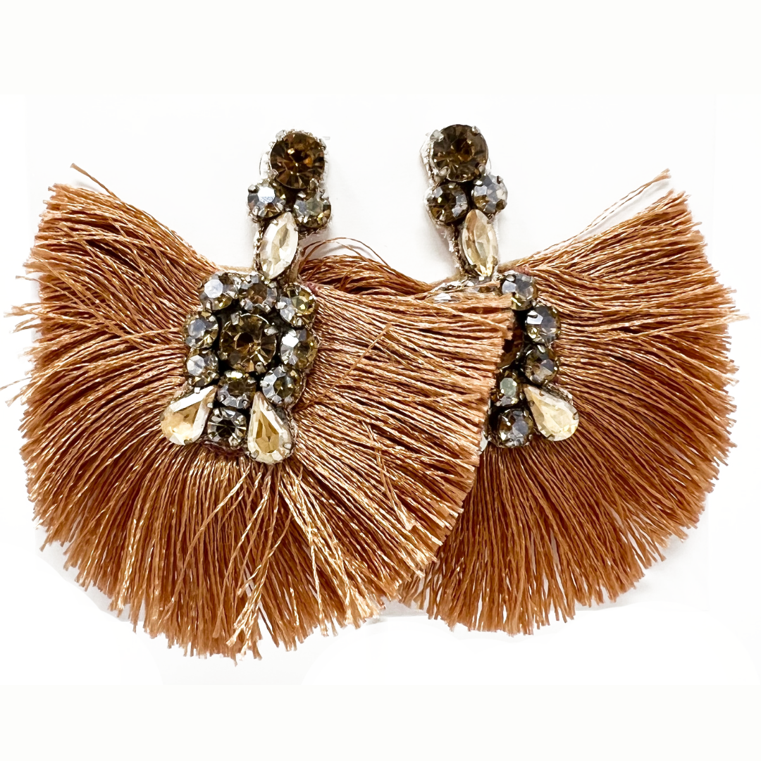 Coral Reef Fringe Earrings