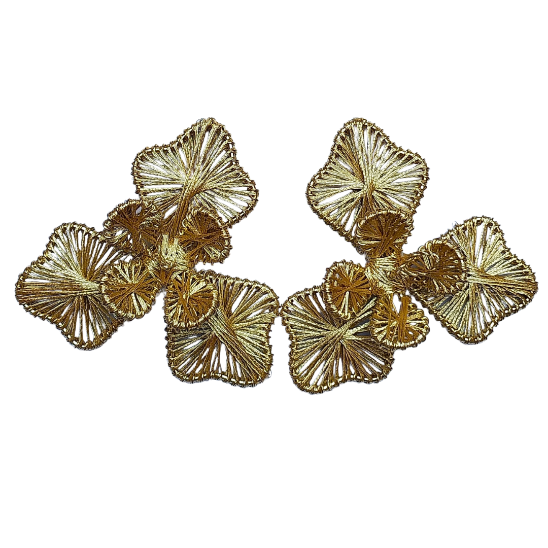 Dig Deep Statement Earrings – Lightweight Flower Power