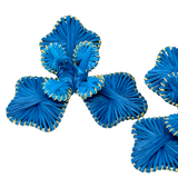 Dig Deep Raffia Flower Statement Earrings