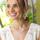 Hearts Desire Heart Tennis Necklace