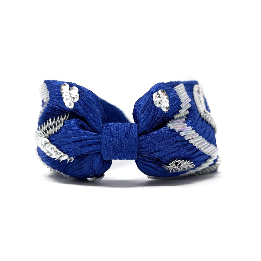 Zig Zag Crinkle Satin Headband