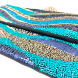 Makin' Waves Beaded Envelope Clutch