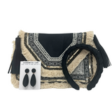 Summer Style In The Clutch- Black & White Set