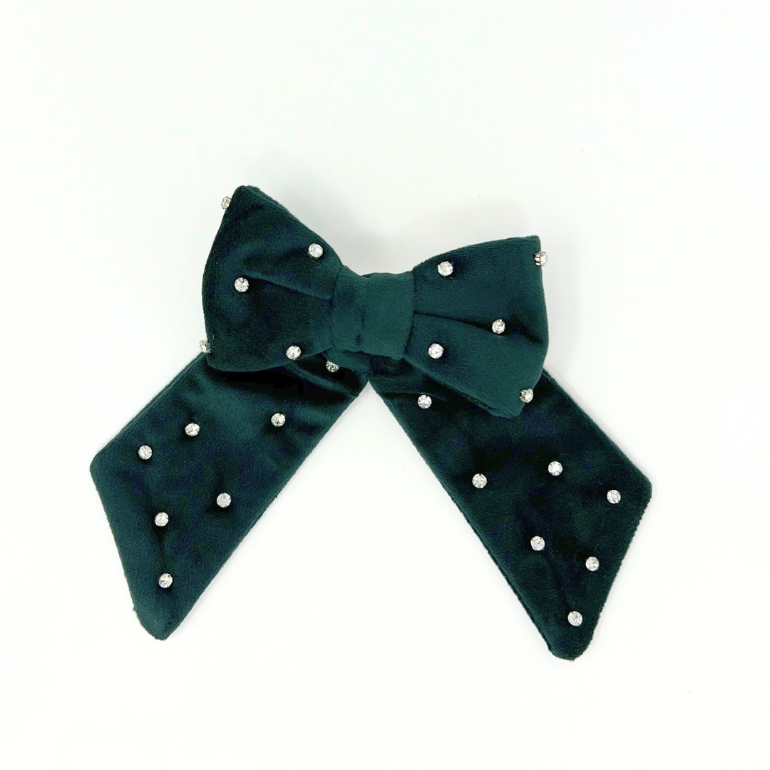 No Competition Velvet Hair Bow