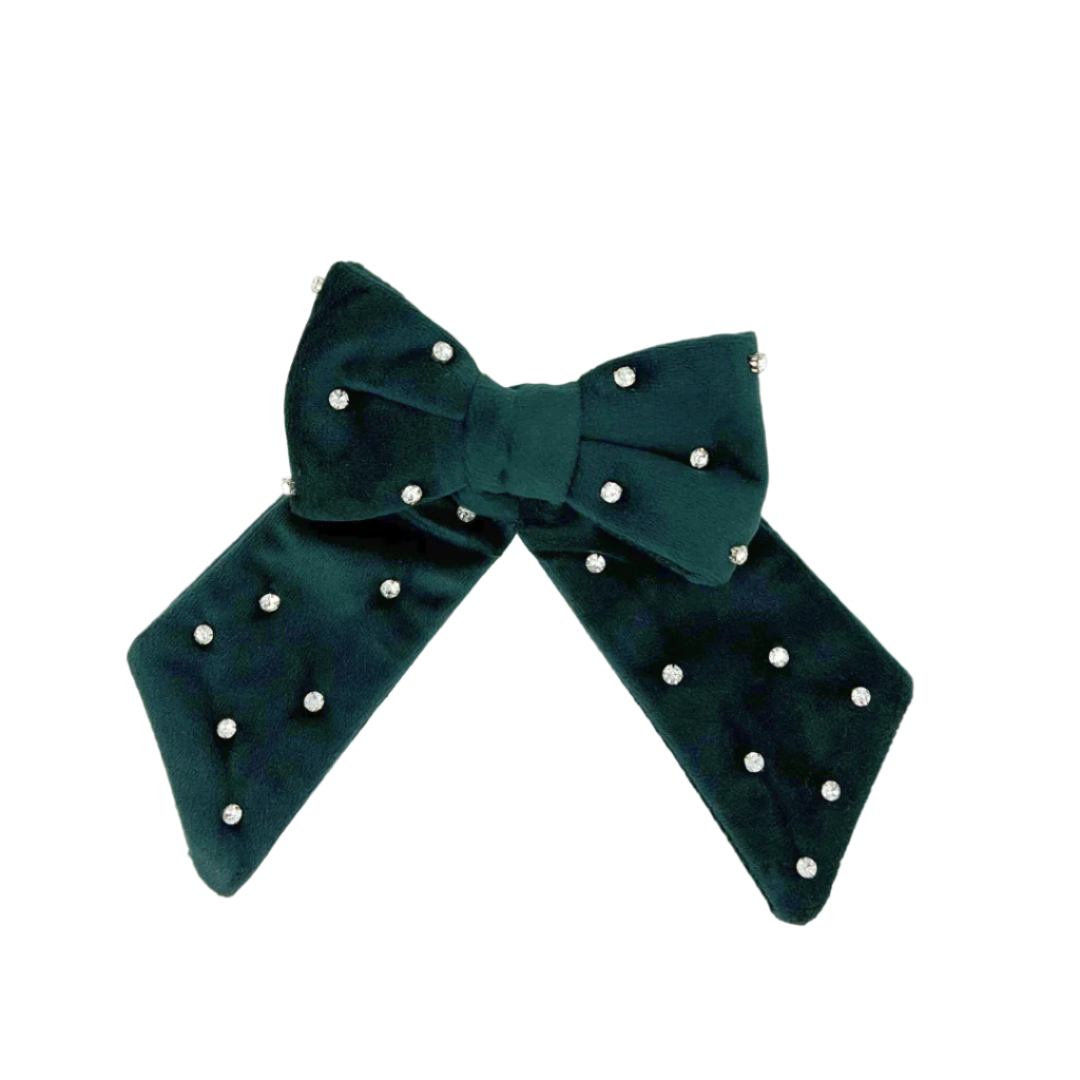 No Competition Velvet Hair Bow