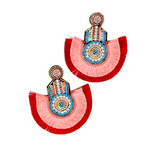 Risk Taker Fringe Statement Earring