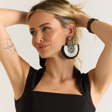 Risk Taker Fringe Statement Earring