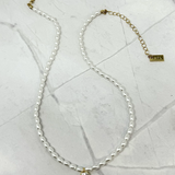 Selected Diamond Pearl Necklace