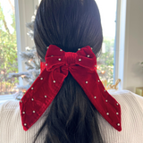 Step It Up Velvet Hair Bow