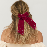 Step It Up Velvet Hair Bow