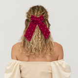Step It Up Velvet Hair Bow