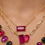 Victorious Red Ruby Necklace