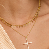 Covered In Grace Cross Necklace