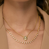 You're Radiant Triangle Chain Necklace