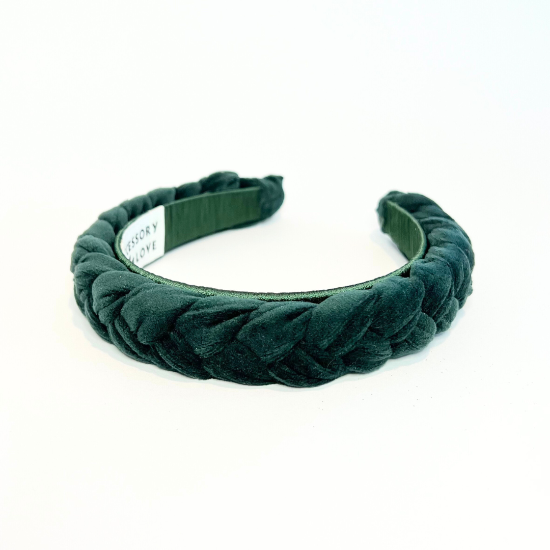 Your Moment Velvet Braided Headband