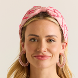 Zig Zag Crinkle Satin Headband