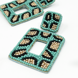 Leopard Twist Earrings