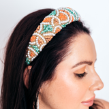 Stay On Tropic Beaded Headband